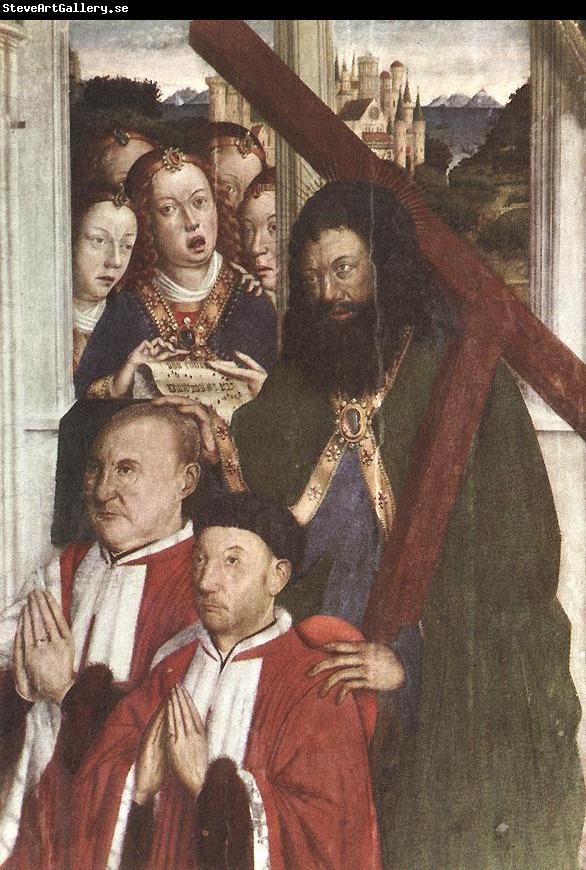 DALMAU, Lluis Altarpiece of the Councillors (detail) fg